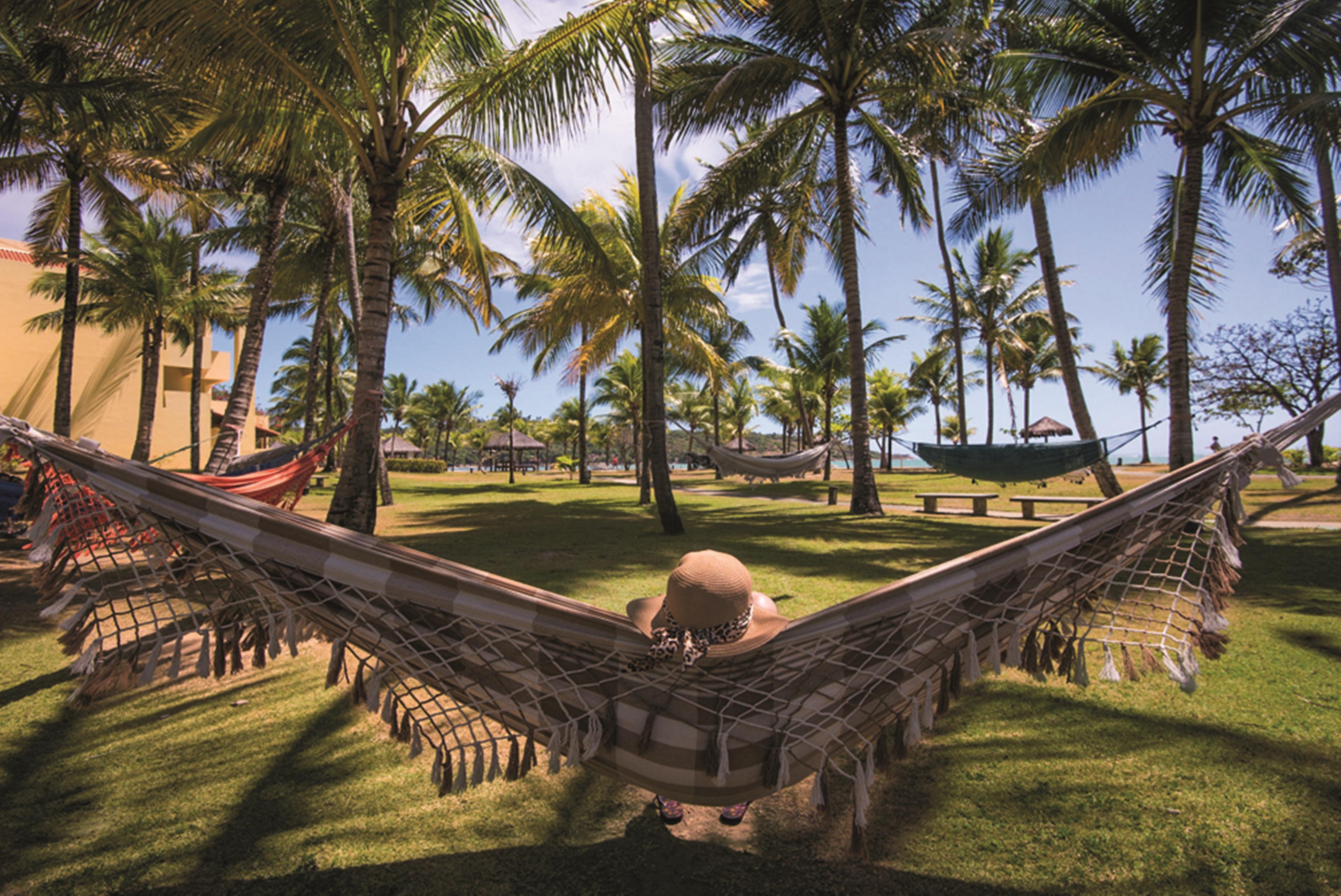 Vila Gale Cabo Cabo de Santo Agostinho Exterior foto Hammock at the beach